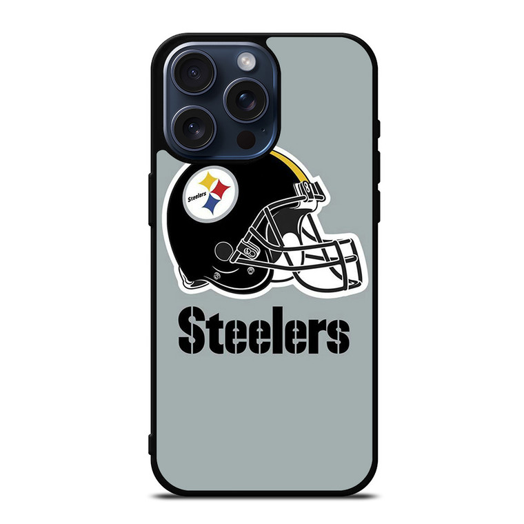 PITTSBURGH STEELERS HELMET NFL iPhone 15 Pro Max Case Cover