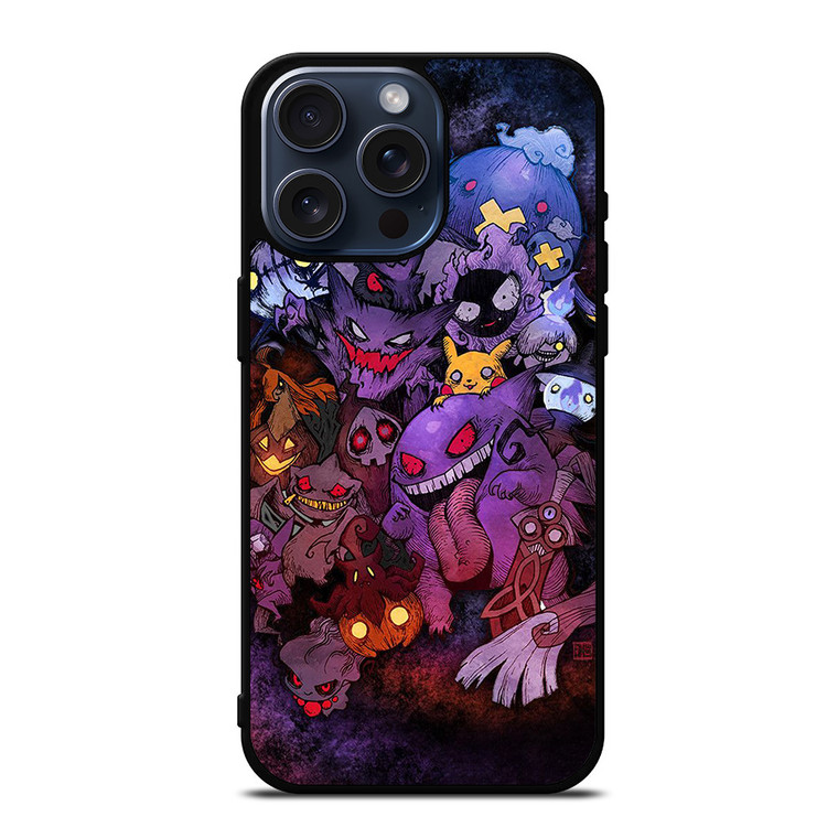 POKEMON GHOST iPhone 15 Pro Max Case Cover