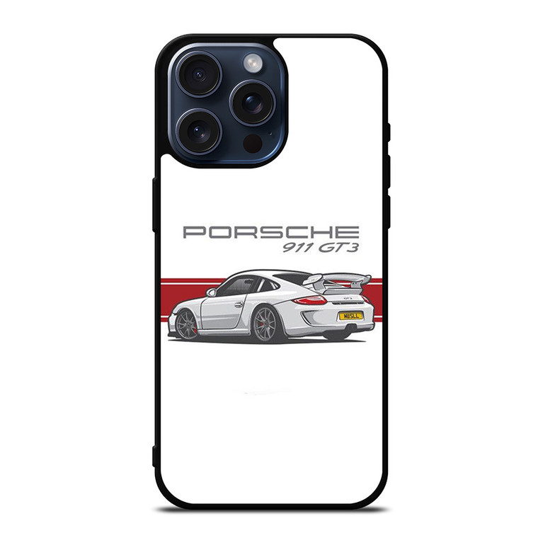 PORSCHE 911 GT3 VECTOR iPhone 15 Pro Max Case Cover
