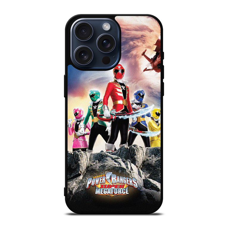POWER RANGERS SUPER MEGAFORCE iPhone 15 Pro Max Case Cover