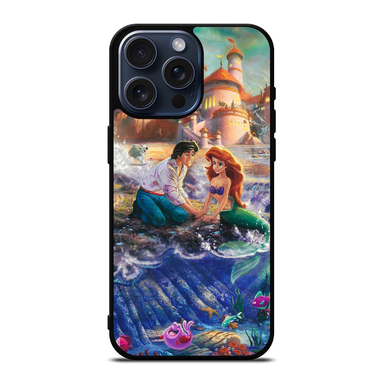 PRINCE ERIC AND PRINCESS ARIEL CARTOON iPhone 15 Pro Max Case Cover