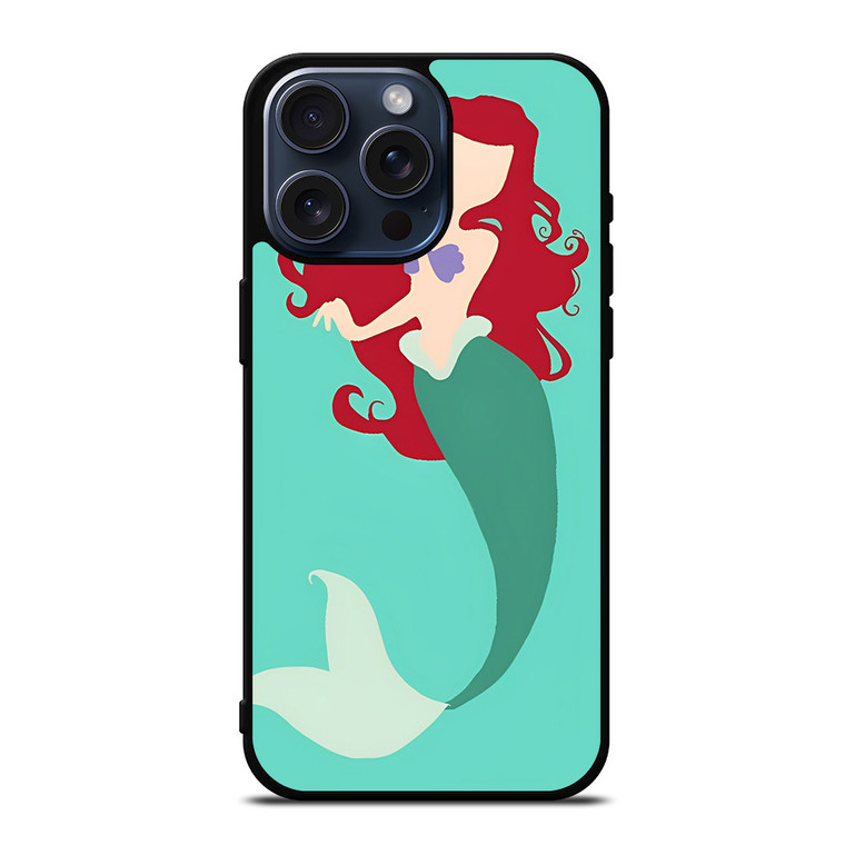PRINCESS ARIEL LITTLE MERMAID MINIMALIST iPhone 15 Pro Max Case Cover