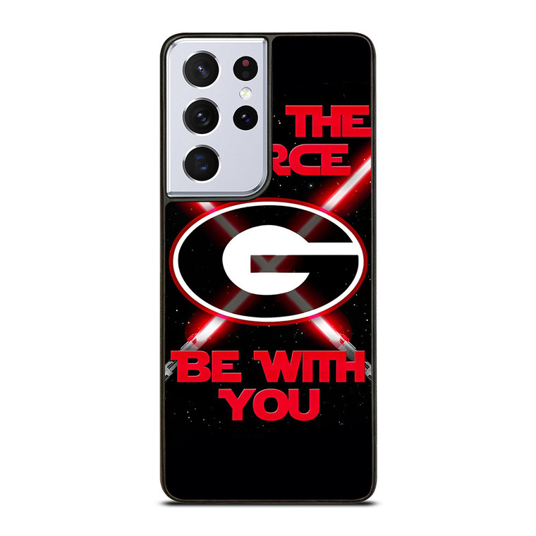GEORGIA BULLDOGS FOOTBALL STAR WARS  Samsung Galaxy S21 Ultra Case Cover