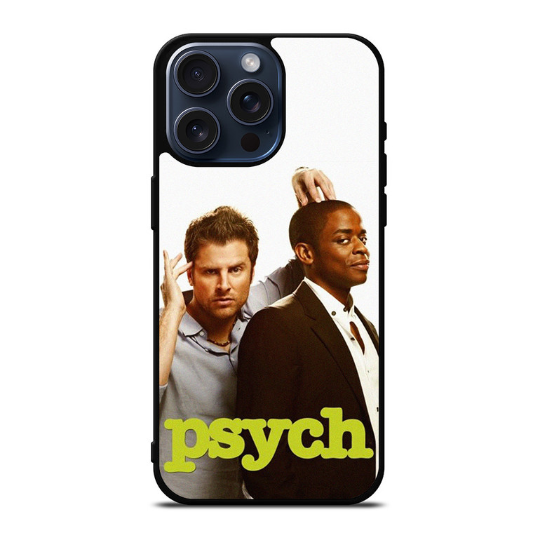 PSYCH SHAWN SPENCER AND GUS iPhone 15 Pro Max Case Cover