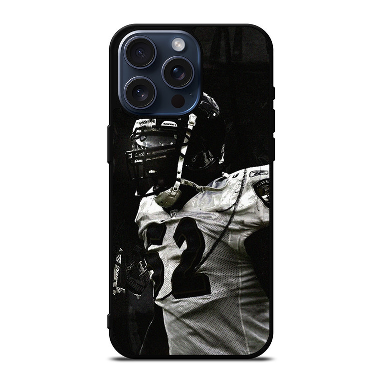 RAY LEWIS BALTIMORE RAVENS iPhone 15 Pro Max Case Cover