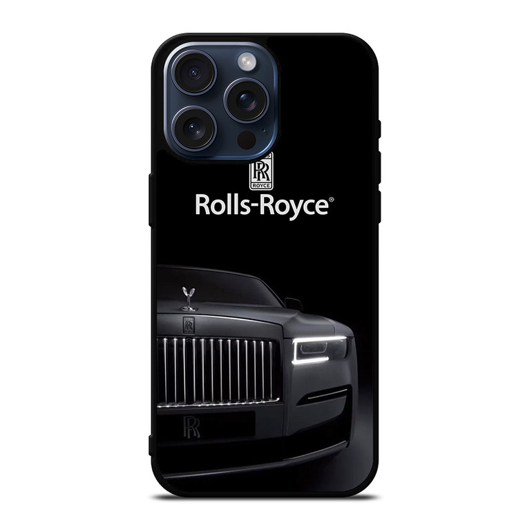 ROLLS ROYCE PHANTOM CAR EMBLEM iPhone 15 Pro Max Case Cover
