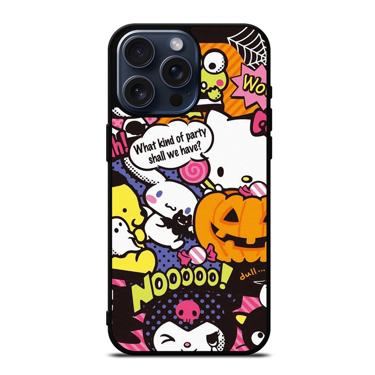 SANRIO HELLO KITTY HALLOWEEN iPhone 15 Pro Max Case Cover