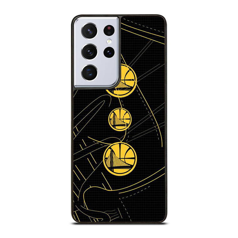 GOLDEN STATE WARRIORS SHOES SILHOUETTE  Samsung Galaxy S21 Ultra Case Cover