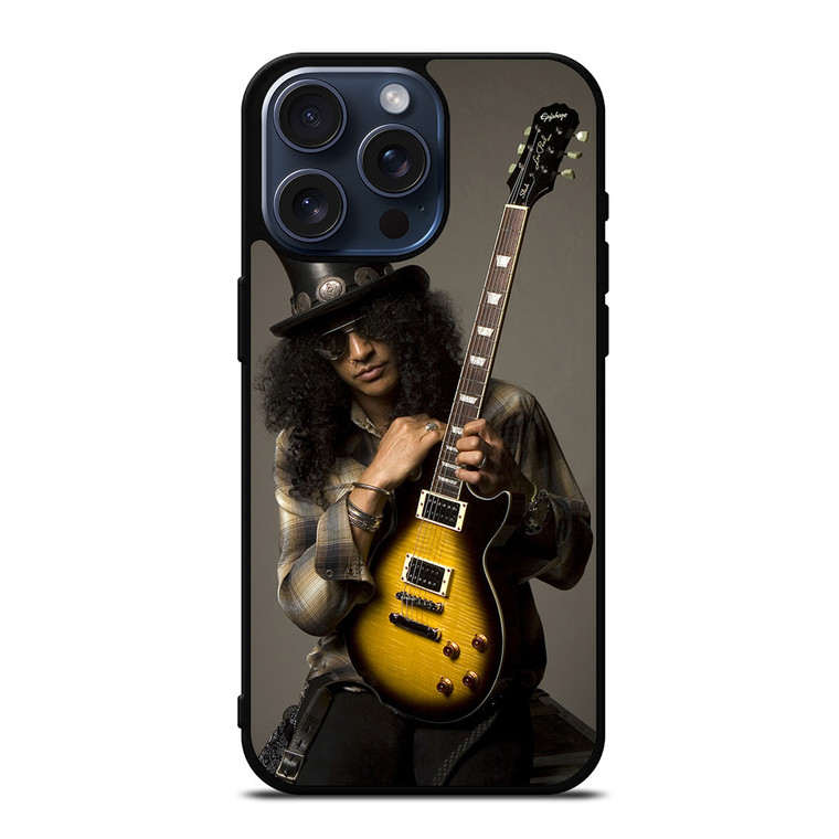 SAUL HUDSON SLASH G N R GUITAR iPhone 15 Pro Max Case Cover