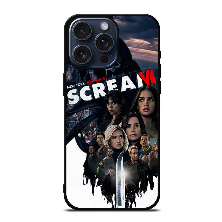 SCREAM VI HORROR MOVIES iPhone 15 Pro Max Case Cover