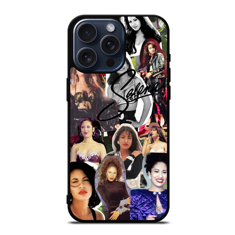 SELENA QUINTANILLA SINGER COLLAGE iPhone 15 Pro Max Case Cover