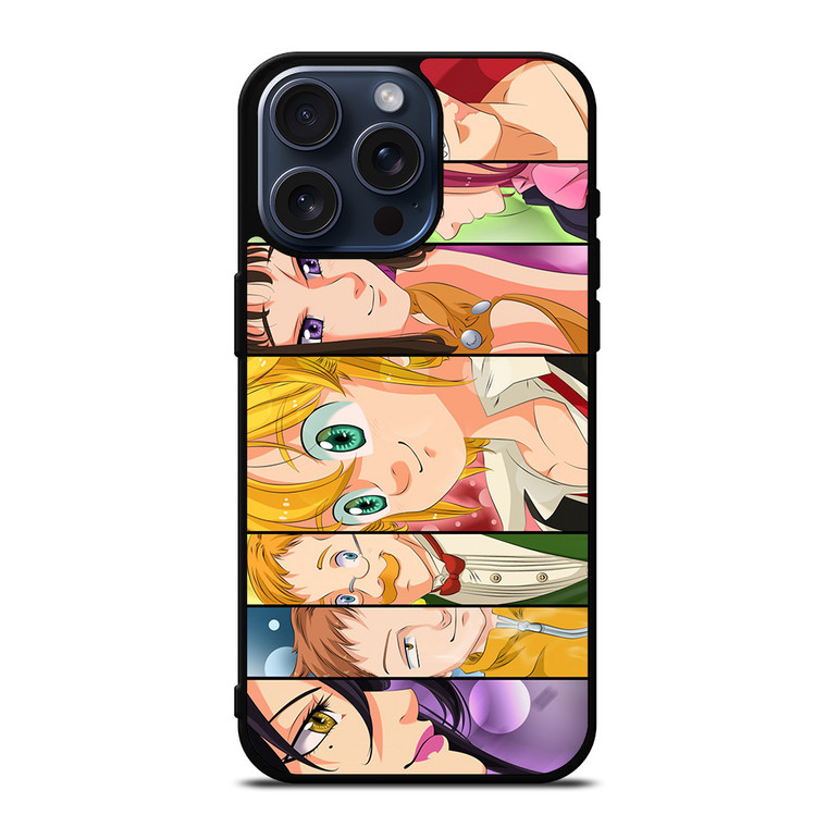 SEVEN DEADLY SINS ALL CHARACTERS COLLAGE iPhone 15 Pro Max Case Cover SEVEN DEADLY SINS ALL CHARACTERS COLLAGE iPhone 15 Pro Max Case Cover