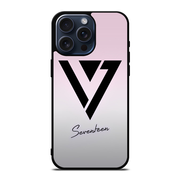 SEVENTEEN BOY GROUP LOGO iPhone 15 Pro Max Case Cover