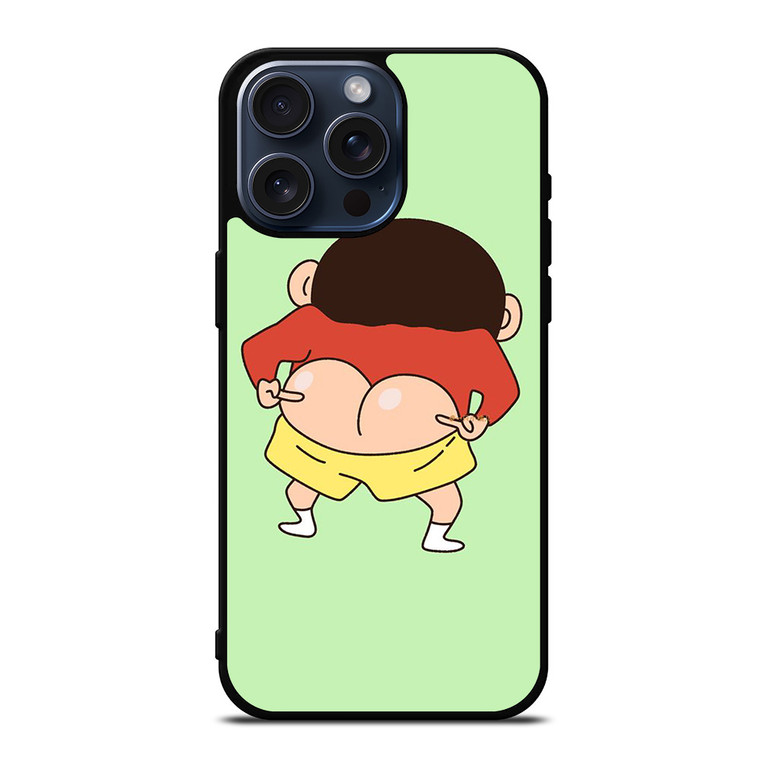 SHINCHAN FUNNY CARTOON iPhone 15 Pro Max Case Cover