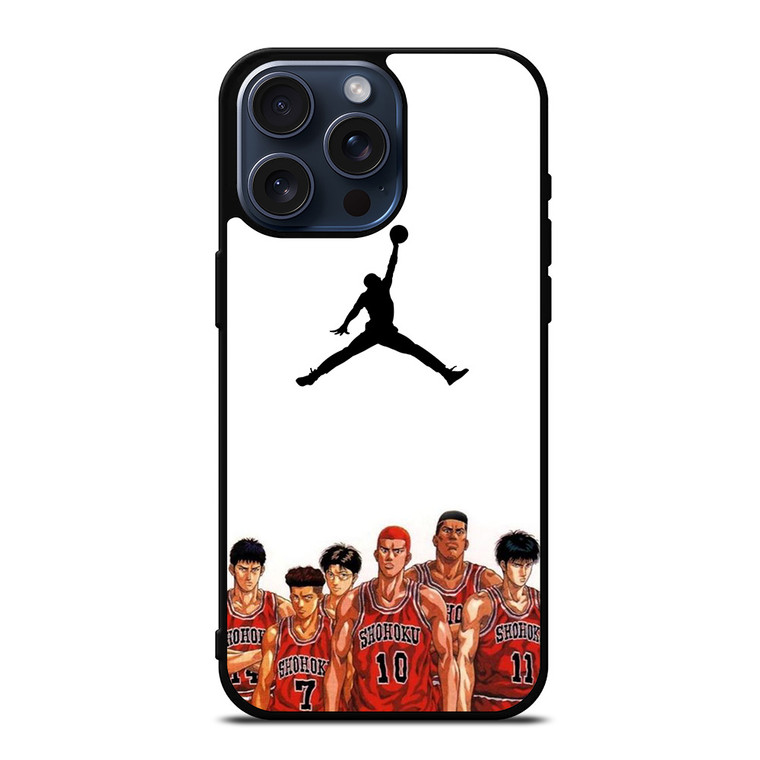 SLAM DUN ANIME AIR JORDAN iPhone 15 Pro Max Case Cover