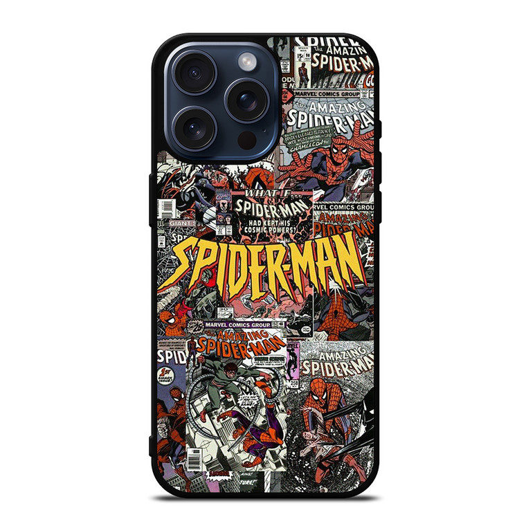 SPIDERMAN MARVEL COMICS iPhone 15 Pro Max Case Cover
