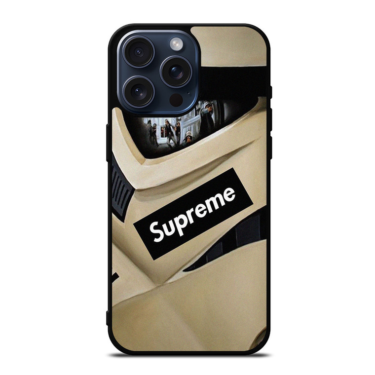 SUPREME STORMTROOPER STAR WARS iPhone 15 Pro Max Case Cover
