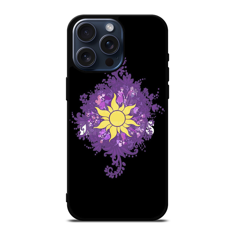 TANGLED SUN CARTOON iPhone 15 Pro Max Case Cover
