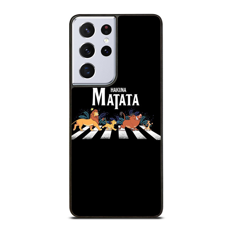 HAKUNA MATATA LION KING ABBEY ROAD  Samsung Galaxy S21 Ultra Case Cover