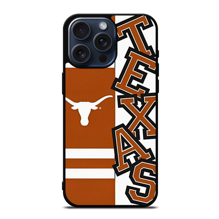 TEXAS LONGHORNS SYMBOL iPhone 15 Pro Max Case Cover