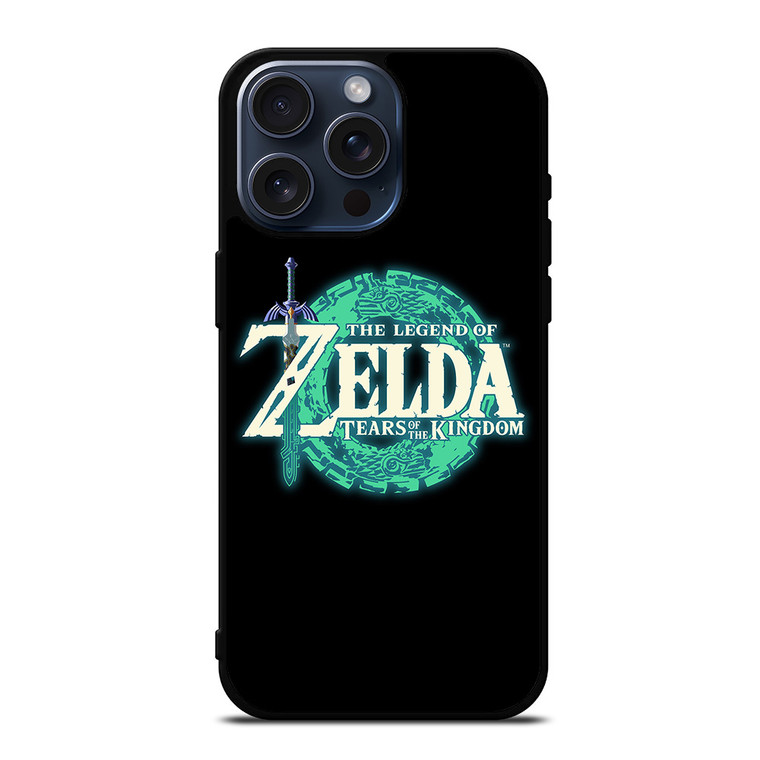 THE LEGEND OF ZELDA TEARS OF THE KINGDOM GAMES LOGO iPhone 15 Pro Max Case Cover