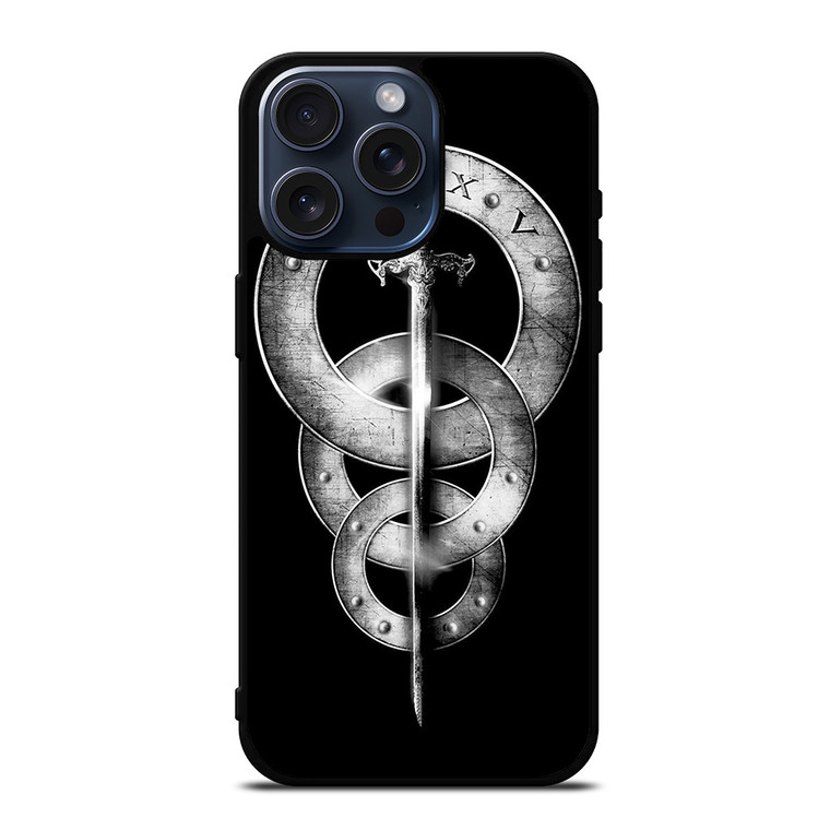 TOTO ROCK BAND METAL ICON iPhone 15 Pro Max Case Cover