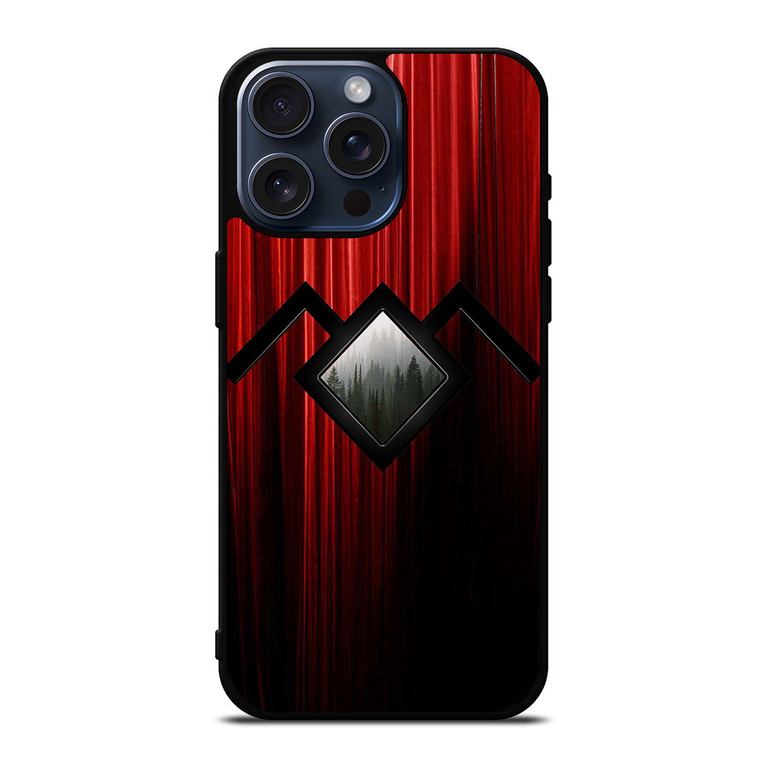 TWIN PEAKS MOVIE SYMBOL iPhone 15 Pro Max Case Cover TWIN PEAKS MOVIE SYMBOL iPhone 15 Pro Max Case Cover
