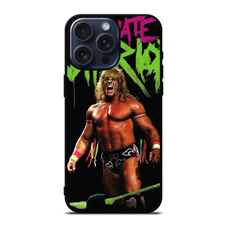 ULTIMATE WARRIOR WRESTLER WWE iPhone 15 Pro Max Case Cover