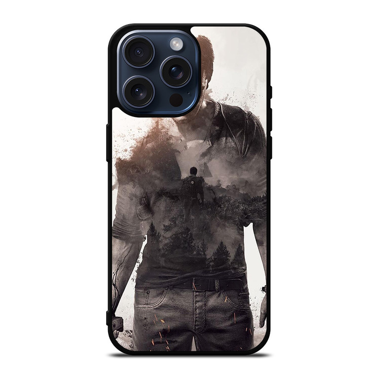 UNCHARTED NATHAN DRAKE GAMES iPhone 15 Pro Max Case Cover