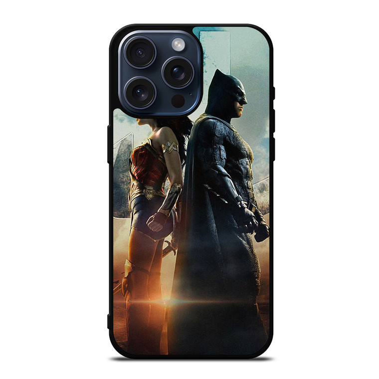 WONDER WOMAN BATMAN JUSTICE LEAGUE iPhone 15 Pro Max Case Cover WONDER WOMAN BATMAN JUSTICE LEAGUE iPhone 15 Pro Max Case Cover