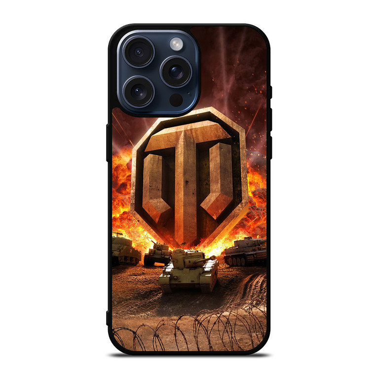 WORLD OF TANKS BATTLEFIELD GAMES iPhone 15 Pro Max Case Cover WORLD OF TANKS BATTLEFIELD GAMES iPhone 15 Pro Max Case Cover