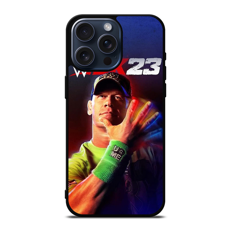 WWE 2K23 JOHN CENA WRESTLING iPhone 15 Pro Max Case Cover