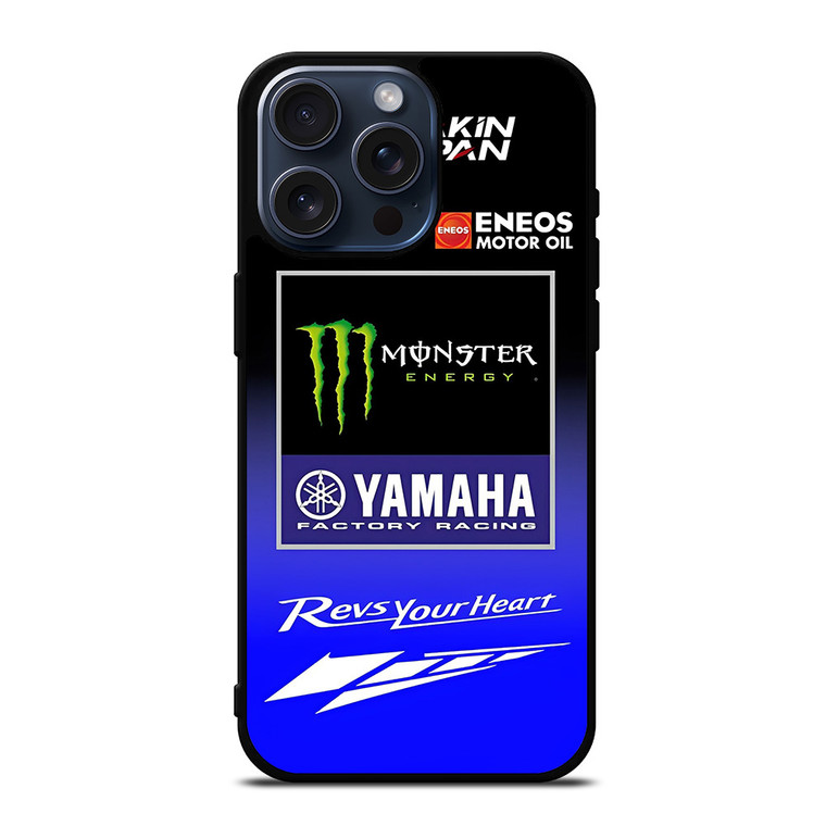 YAMAHA RACING MONSTER ENERGY 2 iPhone 15 Pro Max Case Cover