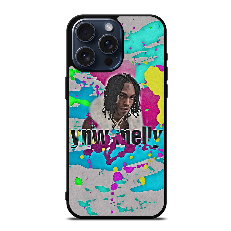 YNW MELLY COLORFUL BRUSHED iPhone 15 Pro Max Case Cover YNW MELLY COLORFUL BRUSHED iPhone 15 Pro Max Case Cover