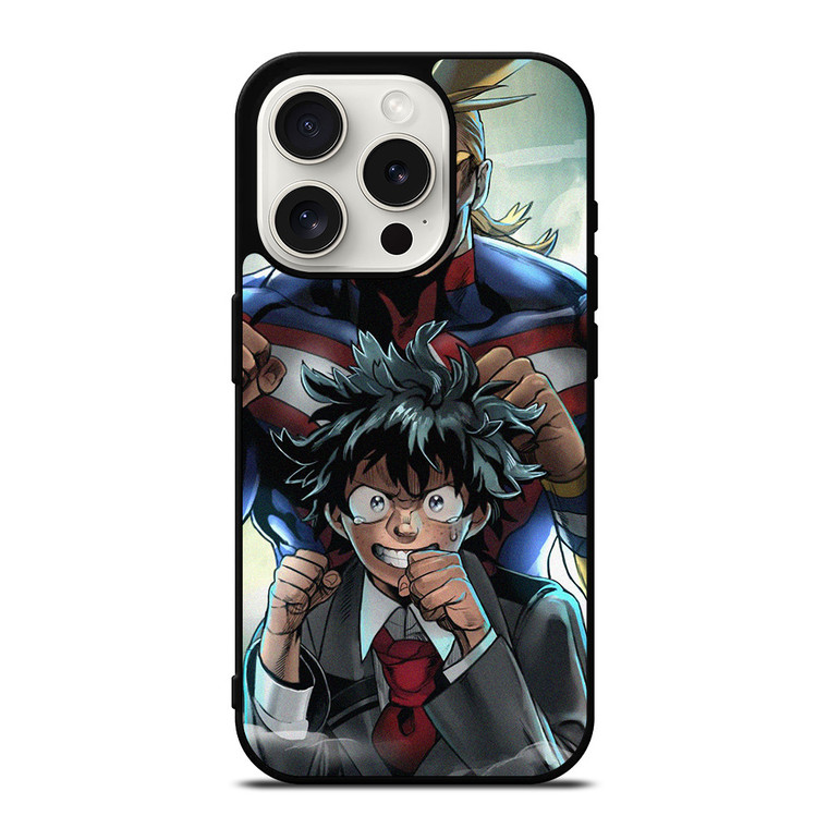 ALL MIGHT DEKU MY HERO ACADEMIA iPhone 15 Pro Case Cover ALL MIGHT DEKU MY HERO ACADEMIA iPhone 15 Pro Case Cover