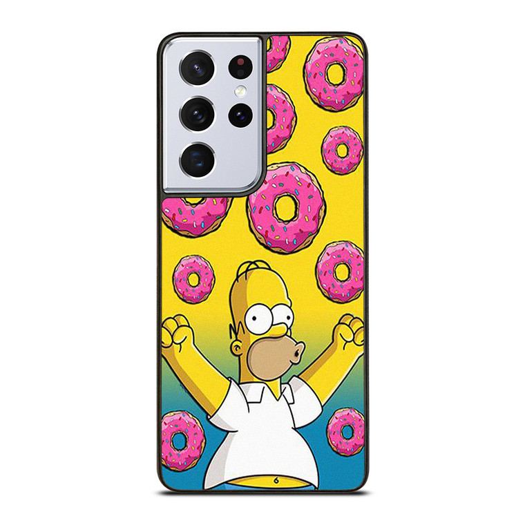 HOMER SIMPSONS DOUGHNUT  Samsung Galaxy S21 Ultra Case Cover