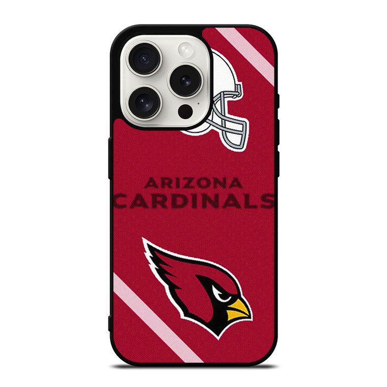 ARIZONA CARDINALS FOOTBALL HELMET LOGO iPhone 15 Pro Case Cover