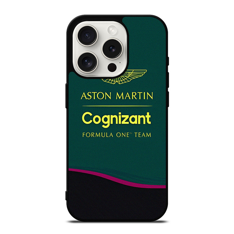 ASTON MARTIN COGNIZANT F1 TEAM iPhone 15 Pro Case Cover