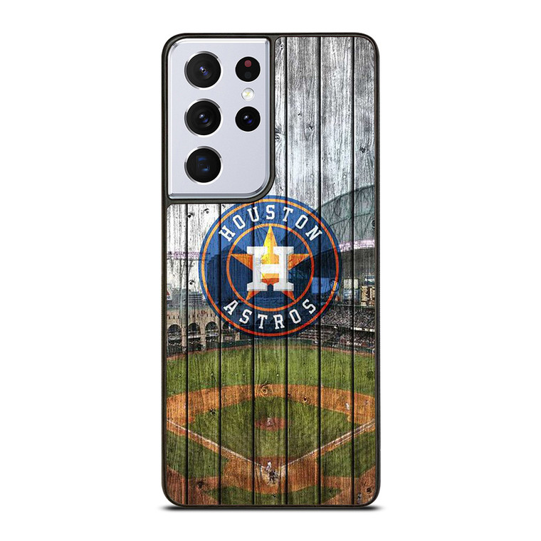 HOUSTON ASTROS ARENA WOOD LOGO  Samsung Galaxy S21 Ultra Case Cover