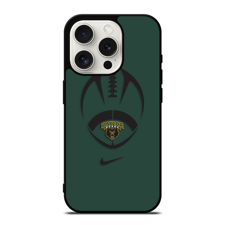 BAYLOR BEARS FOOTBALL NIKE iPhone 15 Pro Case Cover
