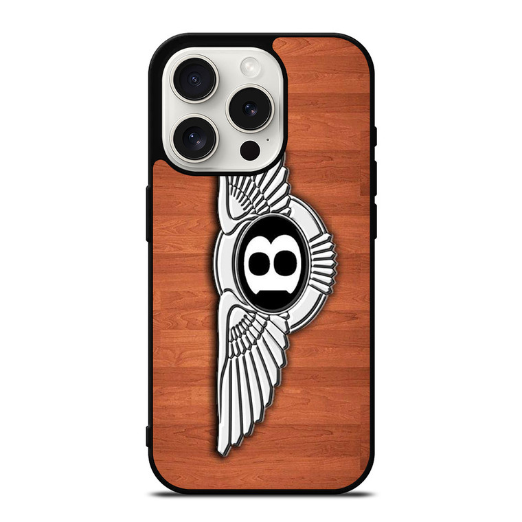 BENTLEY CAR WOODEN EMBLEM iPhone 15 Pro Case Cover