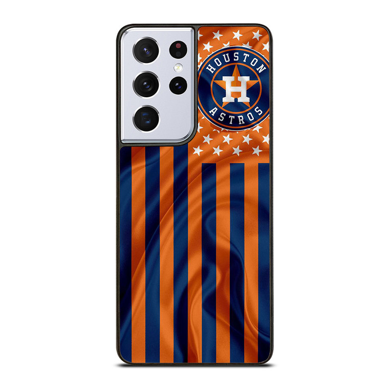 HOUSTON ASTROS MLB USA FLAG  Samsung Galaxy S21 Ultra Case Cover