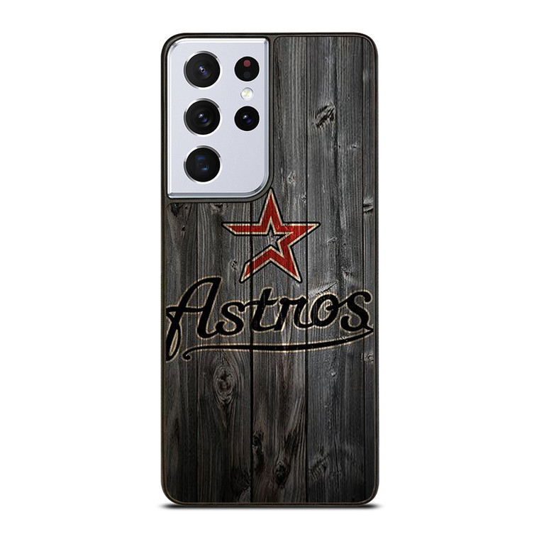 HOUSTON ASTROS SIGN WOOD  Samsung Galaxy S21 Ultra Case Cover