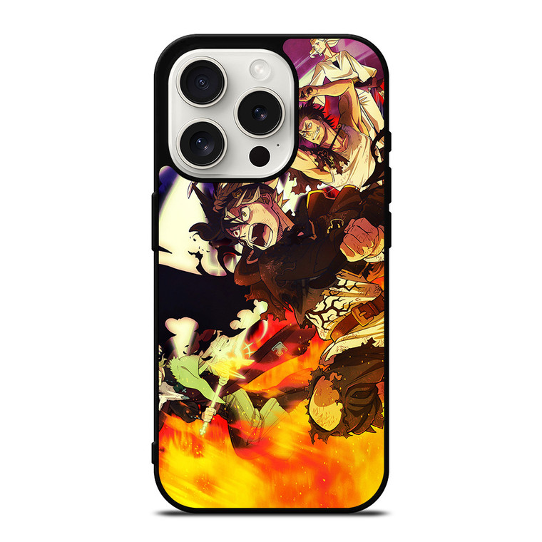 BLACK CLOVER BLACK BULL ANIME iPhone 15 Pro Case Cover