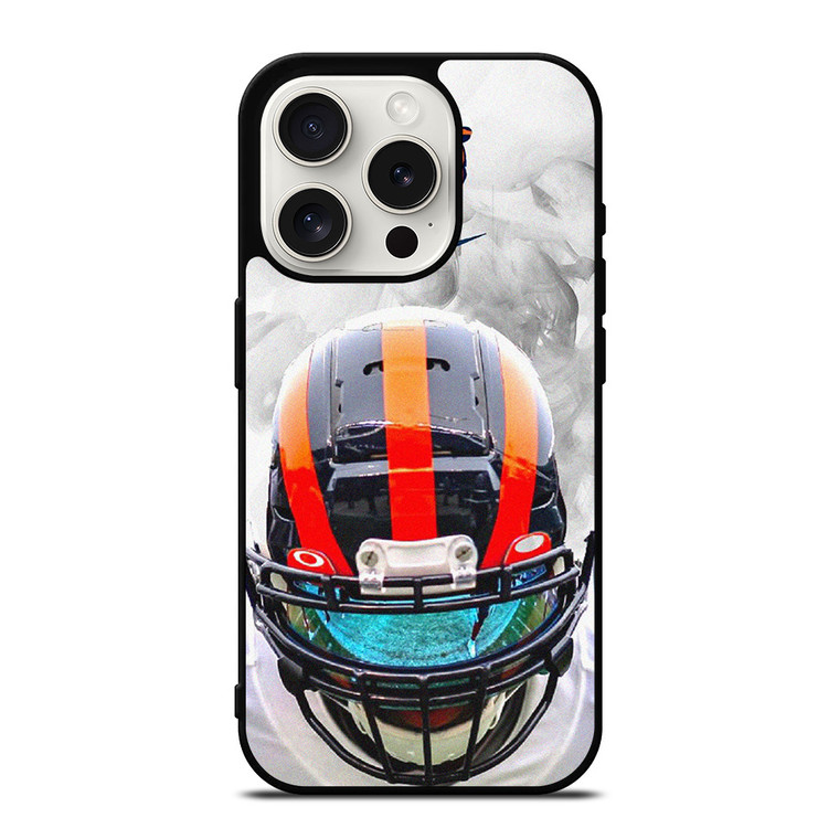 CHICAGO BEARS NIKE HELMET iPhone 15 Pro Case Cover