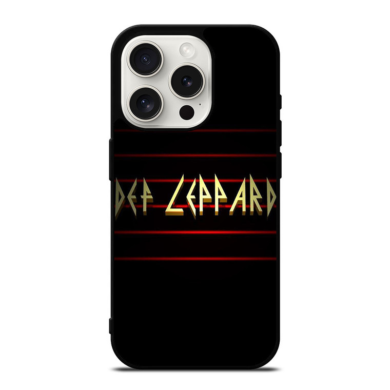 DEF LEPPARD LOGO iPhone 15 Pro Case Cover