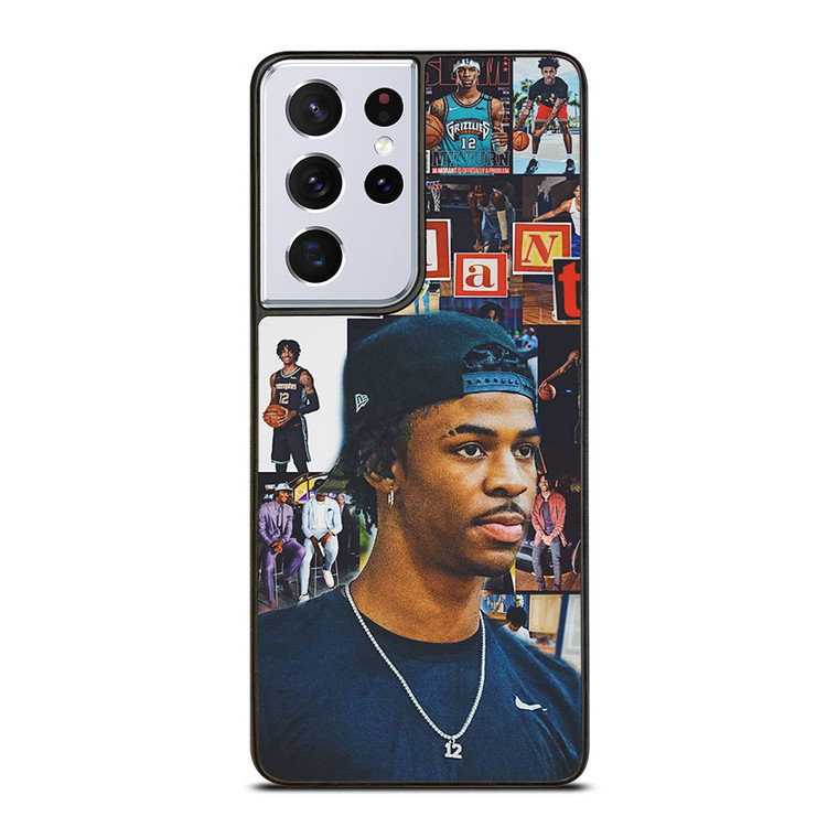 JA MORANT NBA COLLAGE  Samsung Galaxy S21 Ultra Case Cover