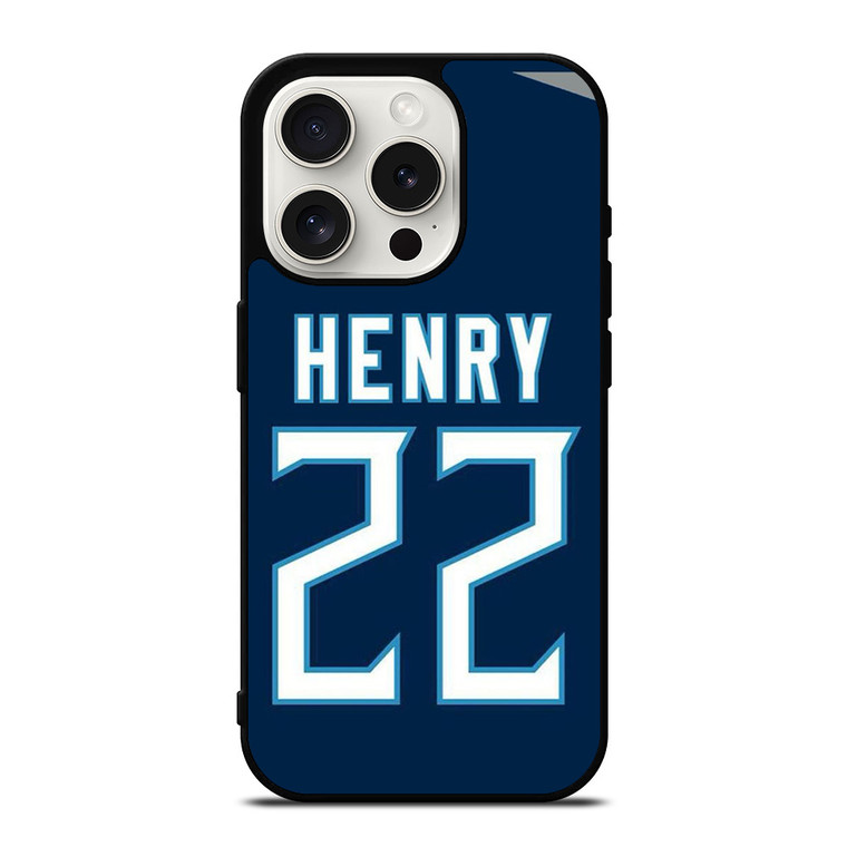 DERRICK HENRY TENNESSEE TITANS FOOTBALL iPhone 15 Pro Case Cover