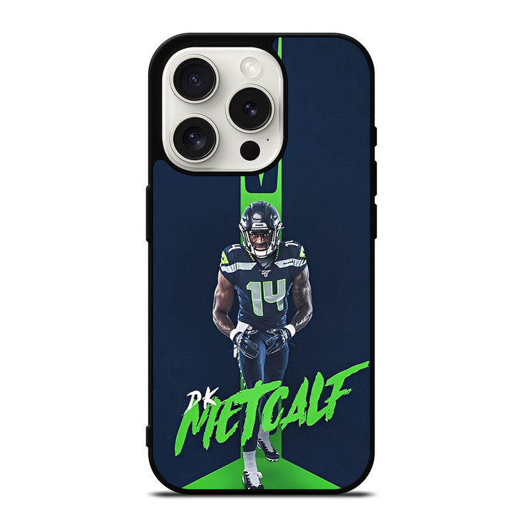 DK METCALF SEATTLE SEAHAWKS NFL iPhone 15 Pro Case Cover