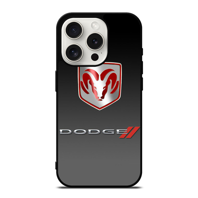 DODGE HELLCAT EMBLEM iPhone 15 Pro Case Cover